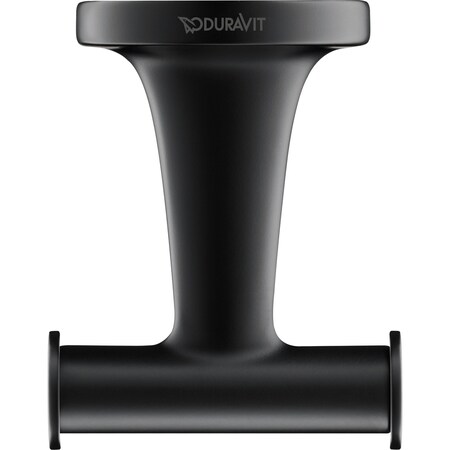 Duravit Starck T Towel Hook Black Matt 0099304600